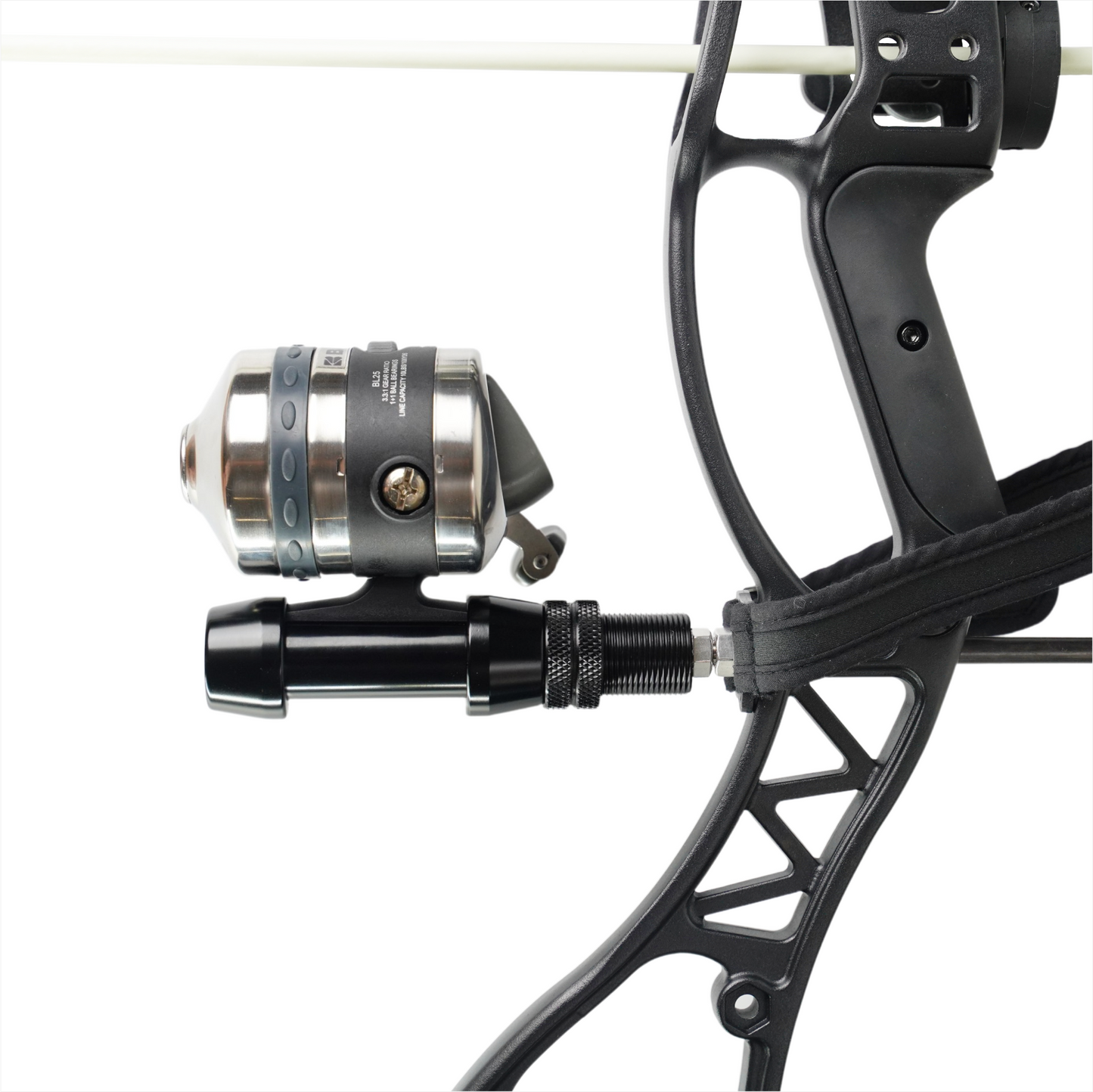 Bowfishing Reel Mount - Fishing Reel Seat Aluminum Anchor Holder