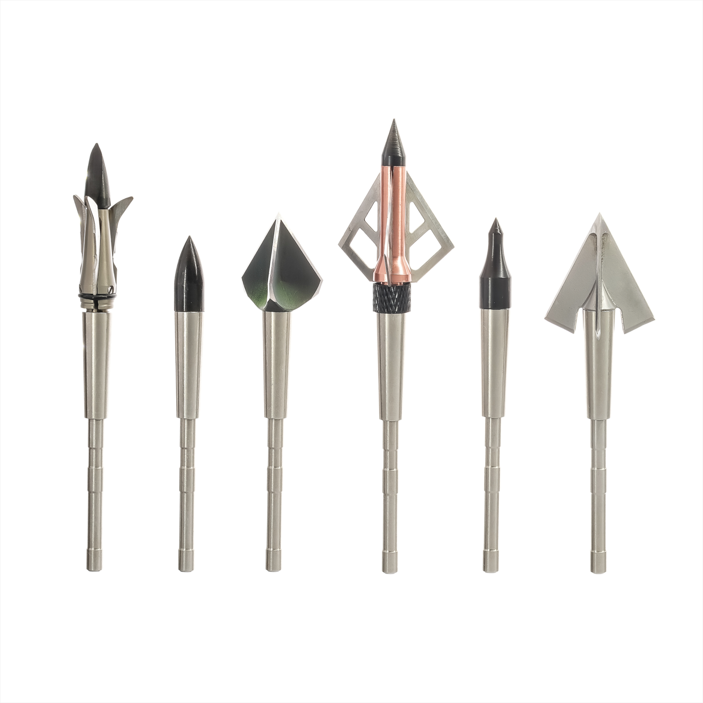 Stainless Steel Penetrator Insert Adapter Archery Arrow Shaft ID 4.2mm (12pcs)