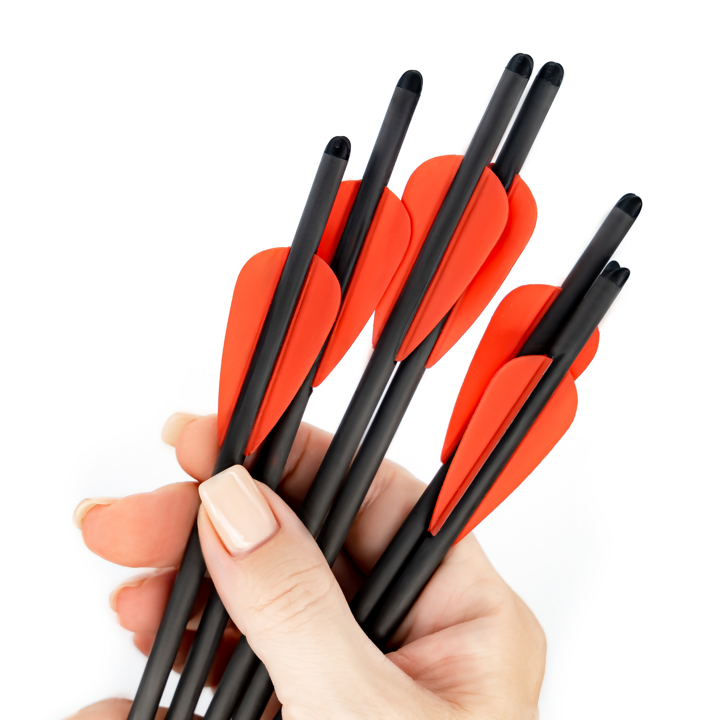Carbon Bolts 12.8" for Pistol Crossbow BALLISTA BAT (Pack of 6)