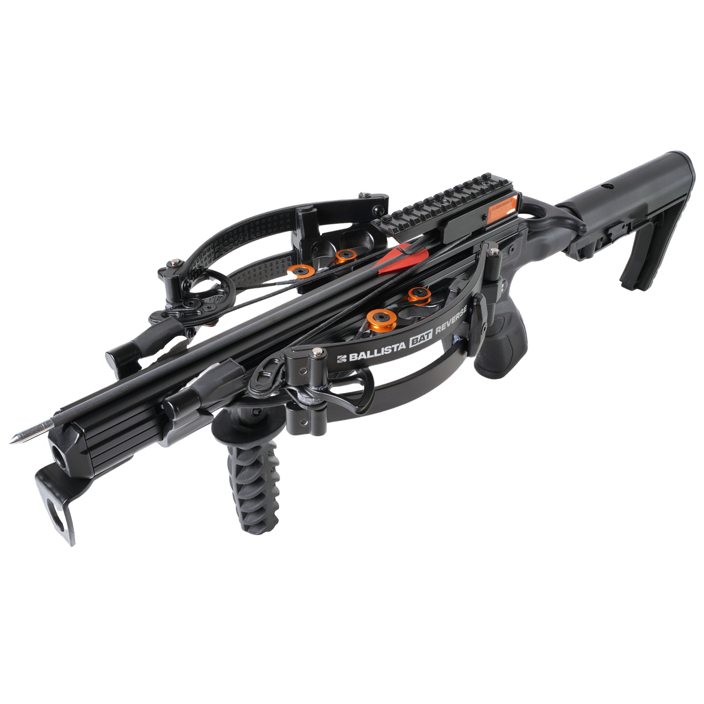 BAT Reverse Draw Compound Self-Cocking Mini Crossbow with L-Stock