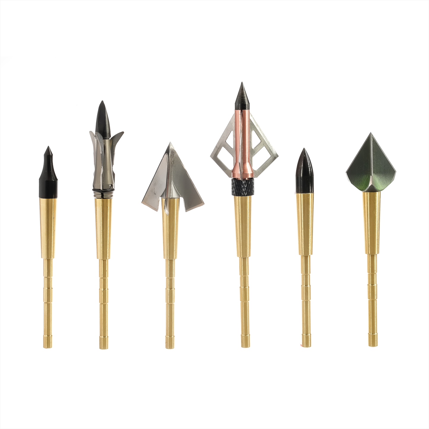 Copper Penetrator Insert Adapter Archery Arrow Shaft ID 4.2mm (12pcs)