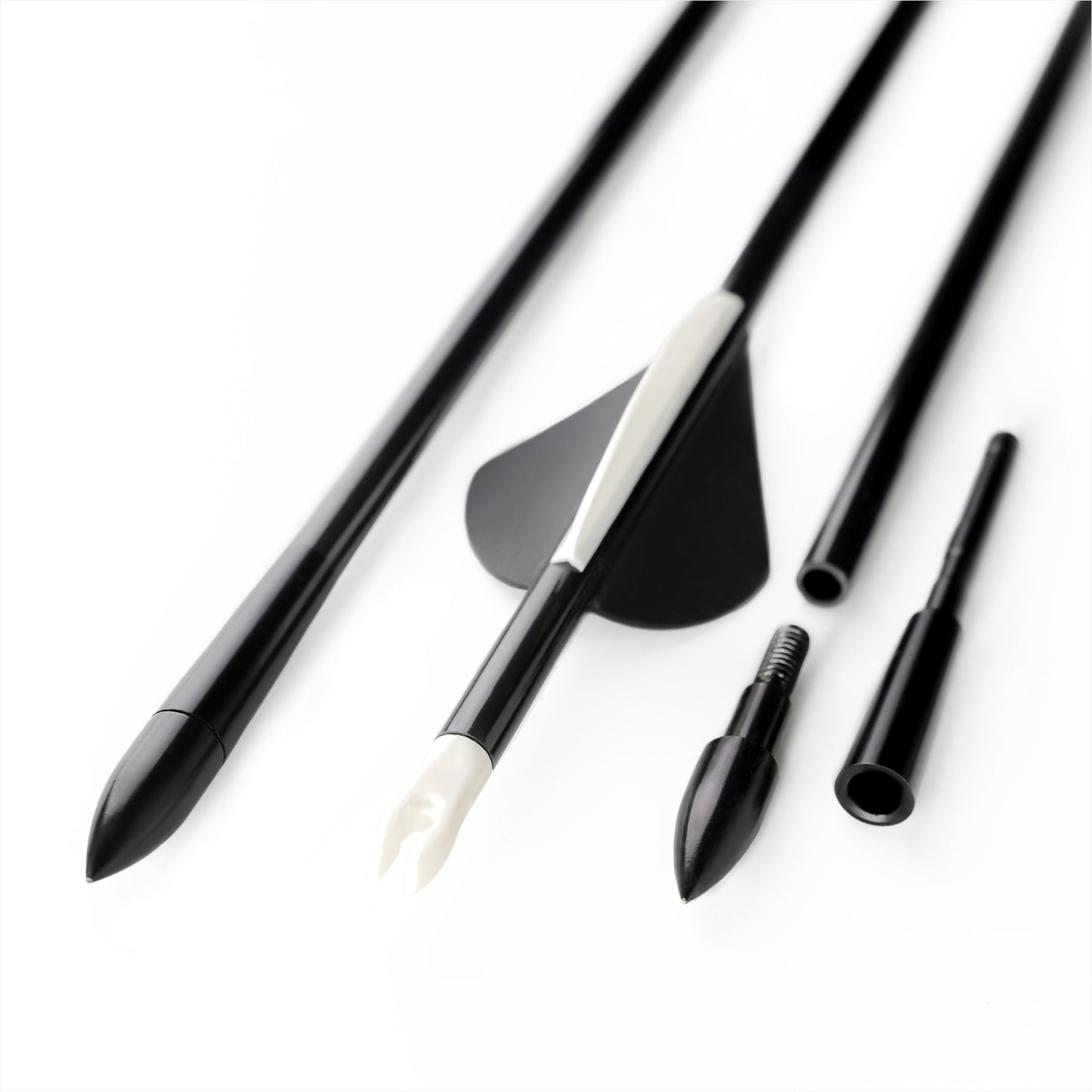 FRACTURA Bow Hunting Arrows - Carbon, 30", OD 6mm (Pack of 6)