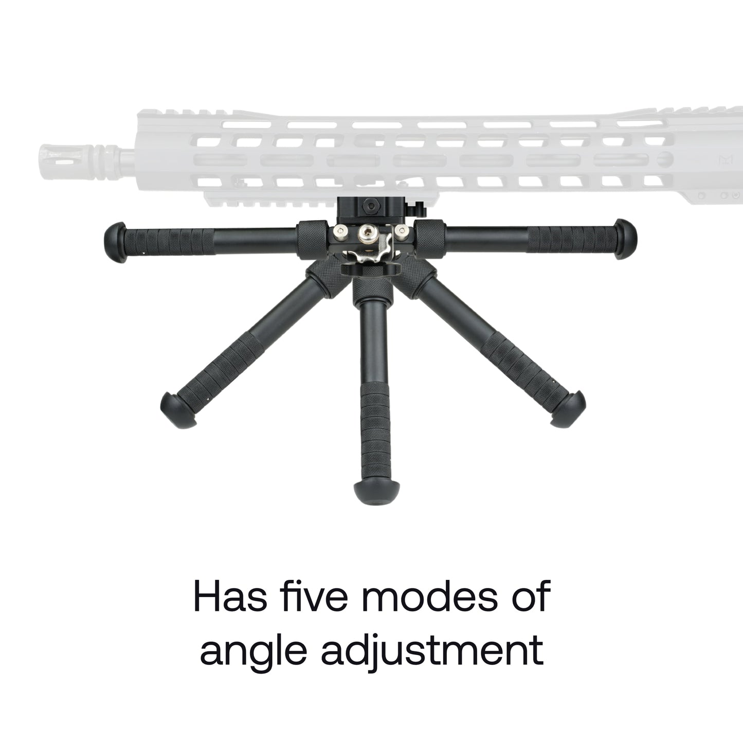 Mighty Hunting and Shooting Rifle Bipod with Standard Picatinny Mount Adapter