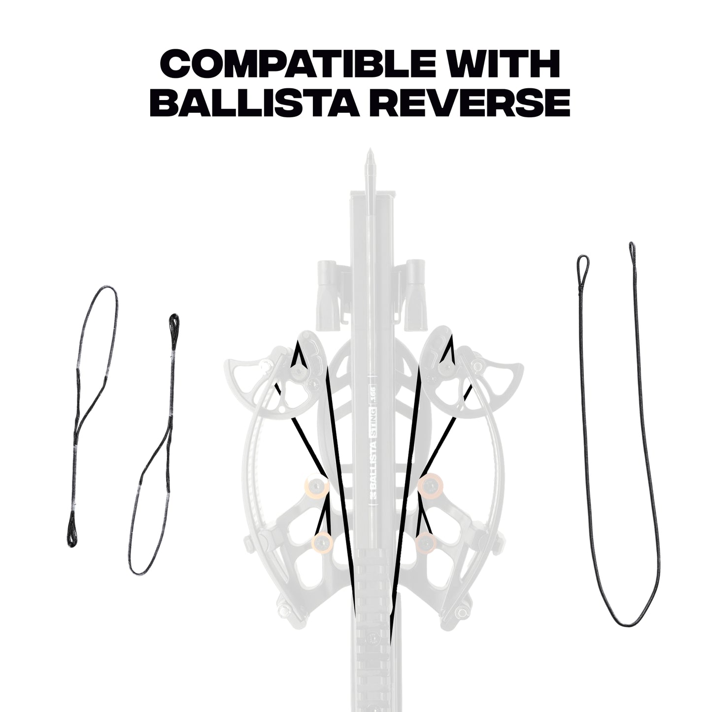 Replacement String and Cables Set for BAT Reverse Pistol Crossbow