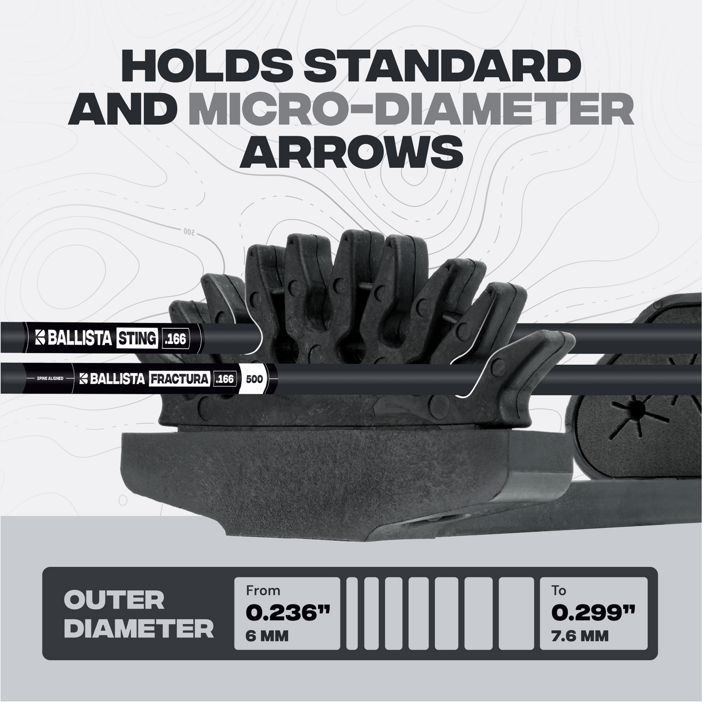 Compact 5-Arrow Quiver for Bows