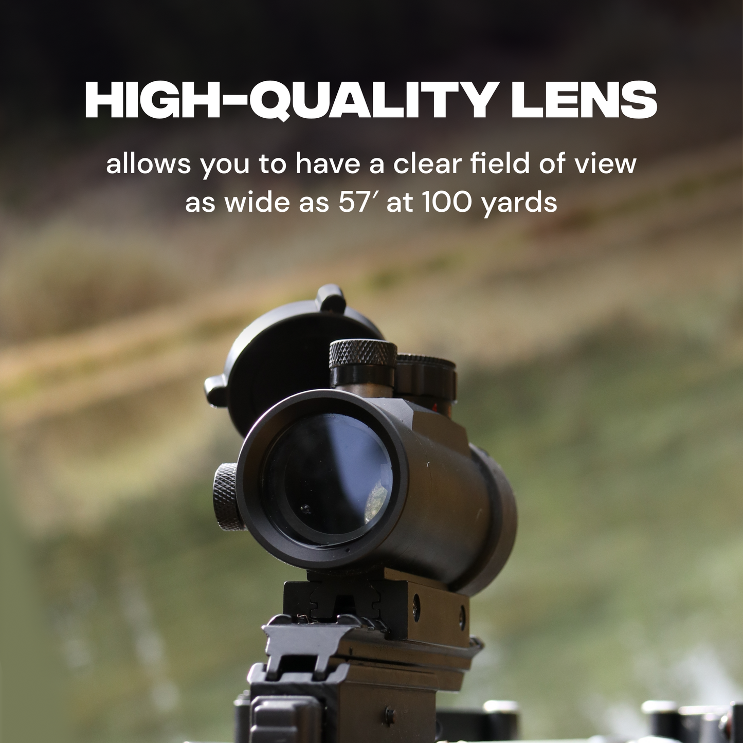 Crossbows Tactical Reflex Red Dot Sight Optic 1x30mm - 20mm/11mm Mount