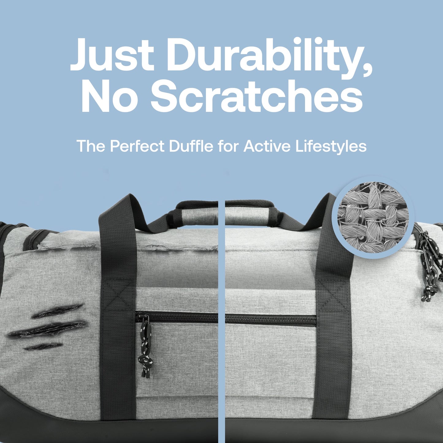 Movex 33L Medium Duffle Bag - Gray