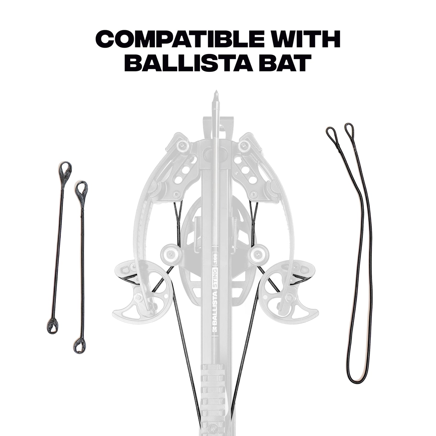 Replacement String and Cables Set for BALLISTA BAT Pistol Crossbow