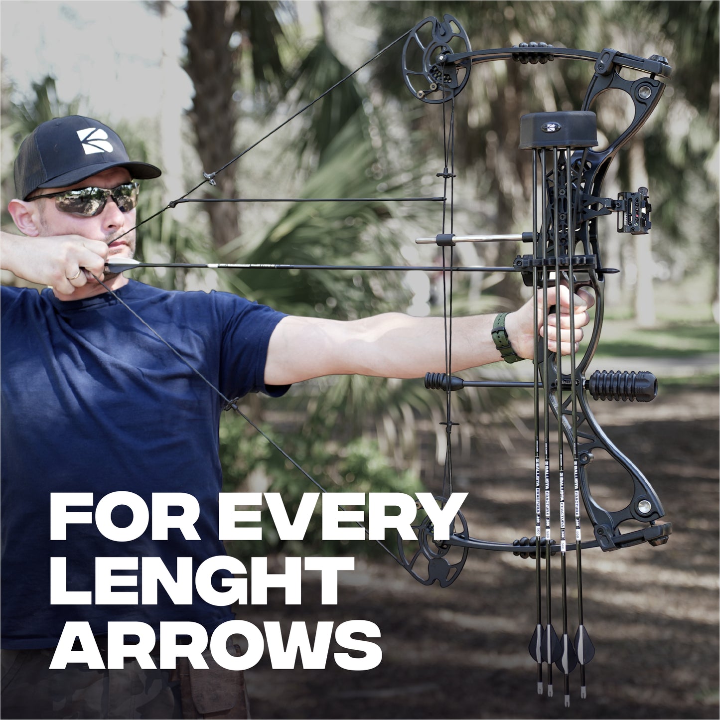 Compact 5-Arrow Quiver for Bows