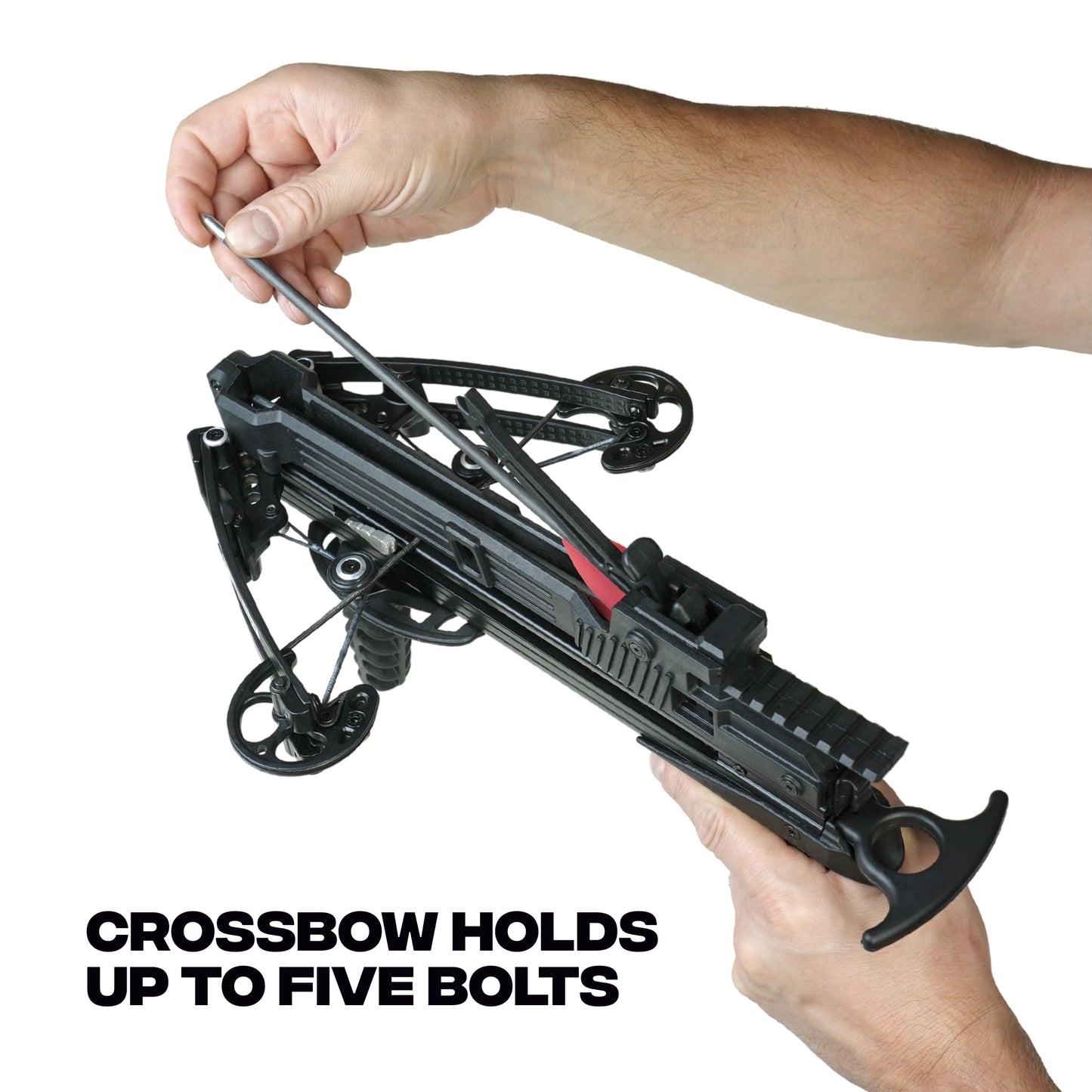 BAT Compound Small Crossbow with Magazine - 300 FPS, 130 lbs Draw - Refurbished