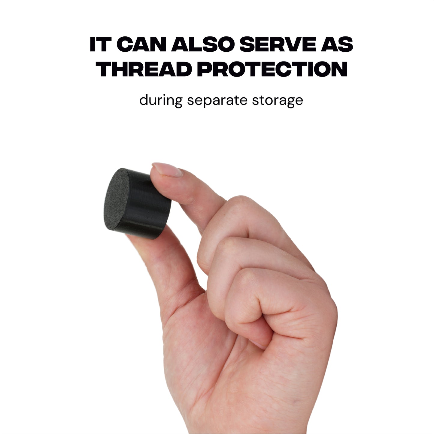 High-Strength Plastic Sleeve for Bowfishing Reel Mount