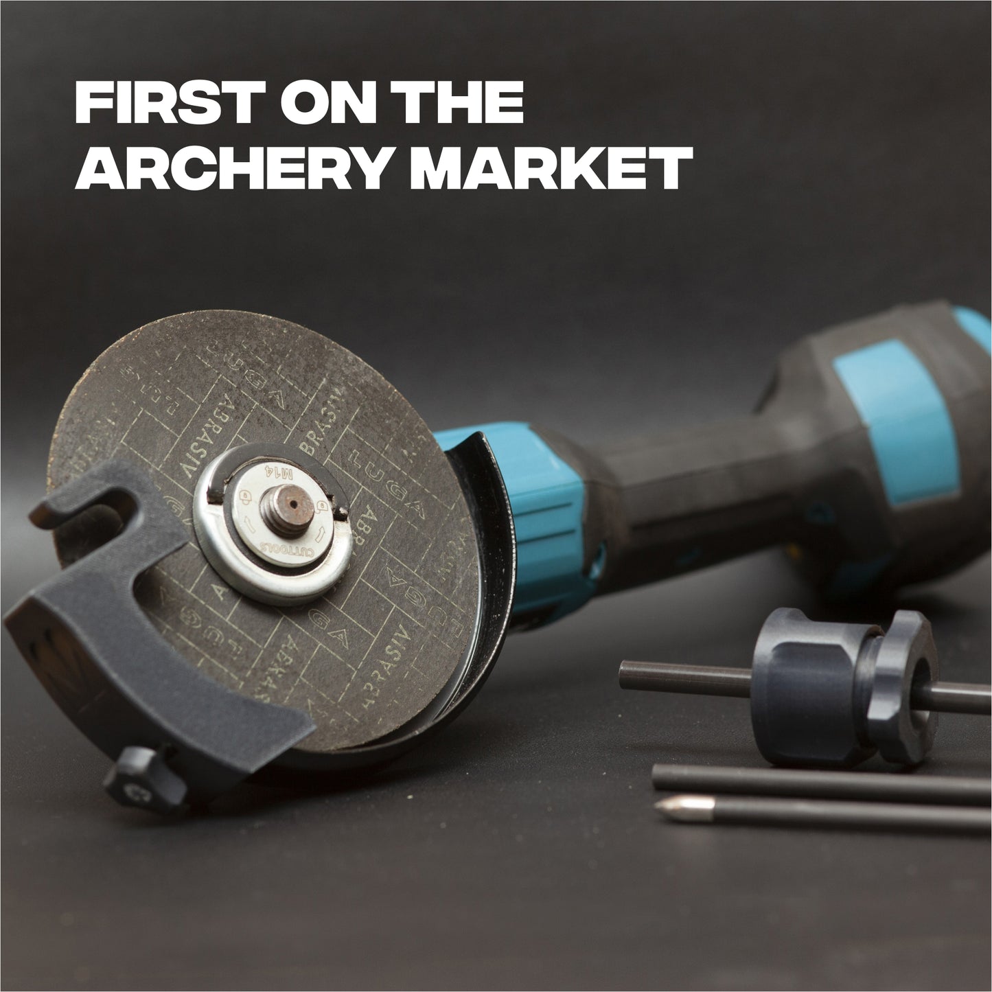 Arrow Trimming Tool - Portable Cutter for All Bolts Types Fits Most Grinders