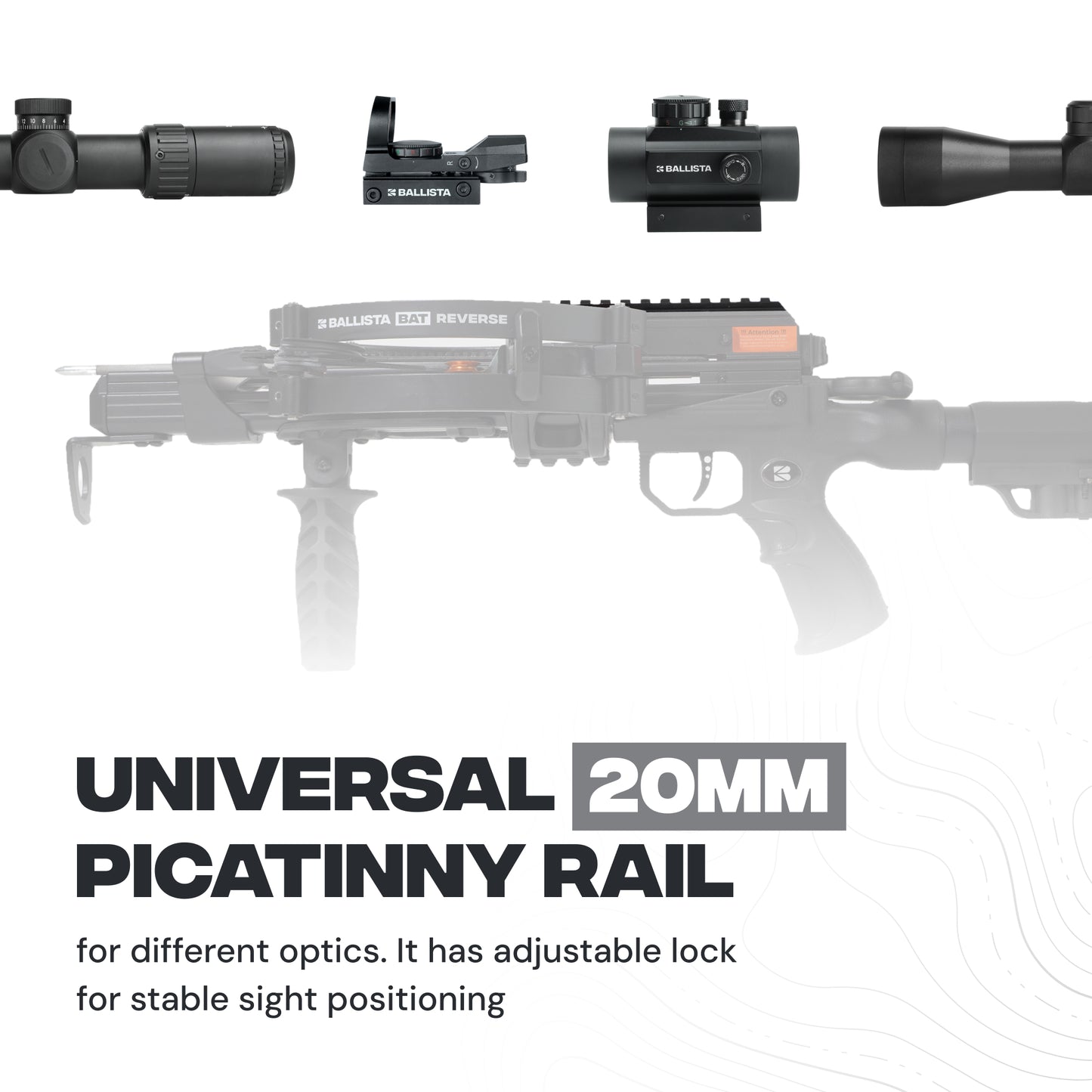 BAT Reverse Crossbow with L-Stock