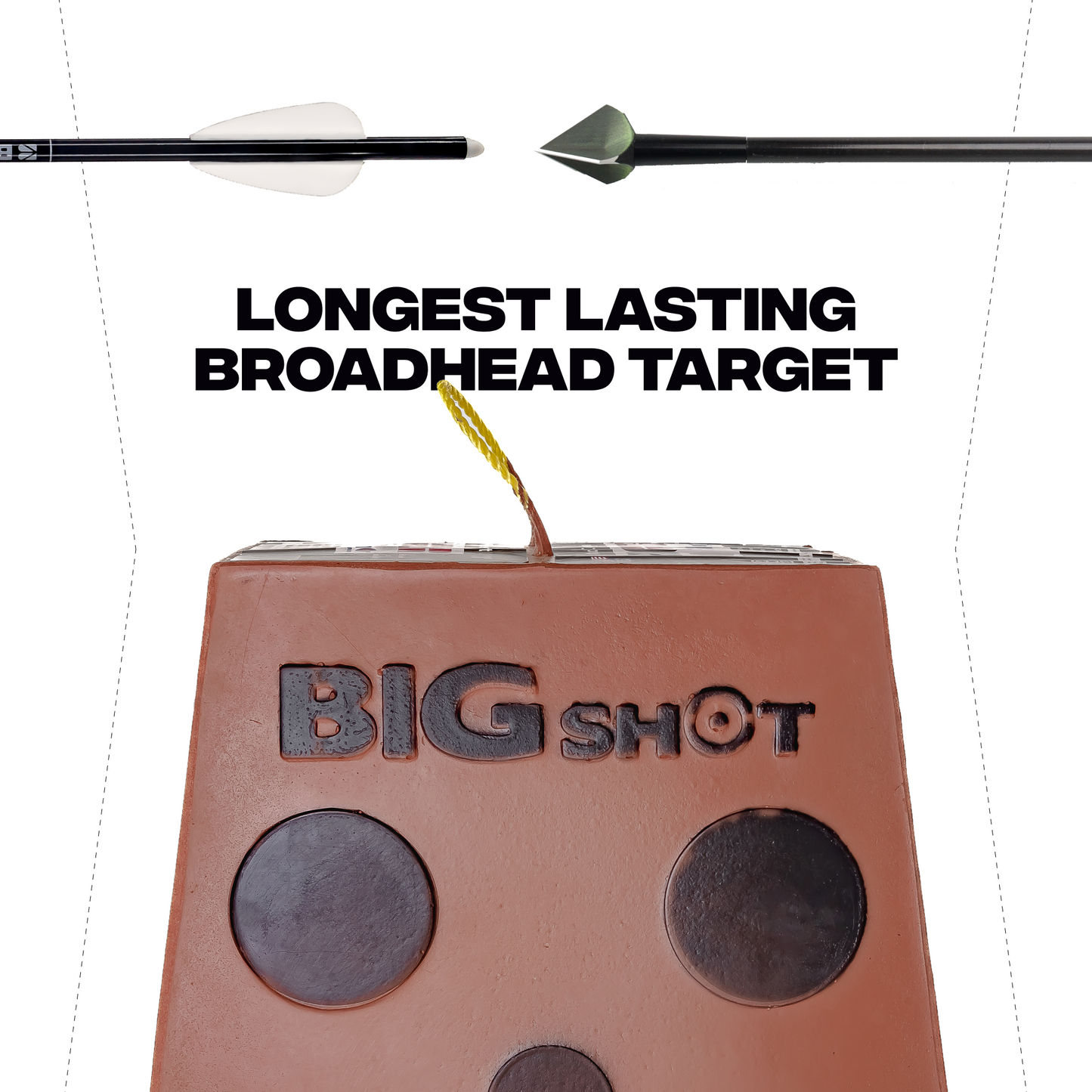 Broadhead Crossbow Target: Big Shot Pro Hunter 18" High-Speed Edition