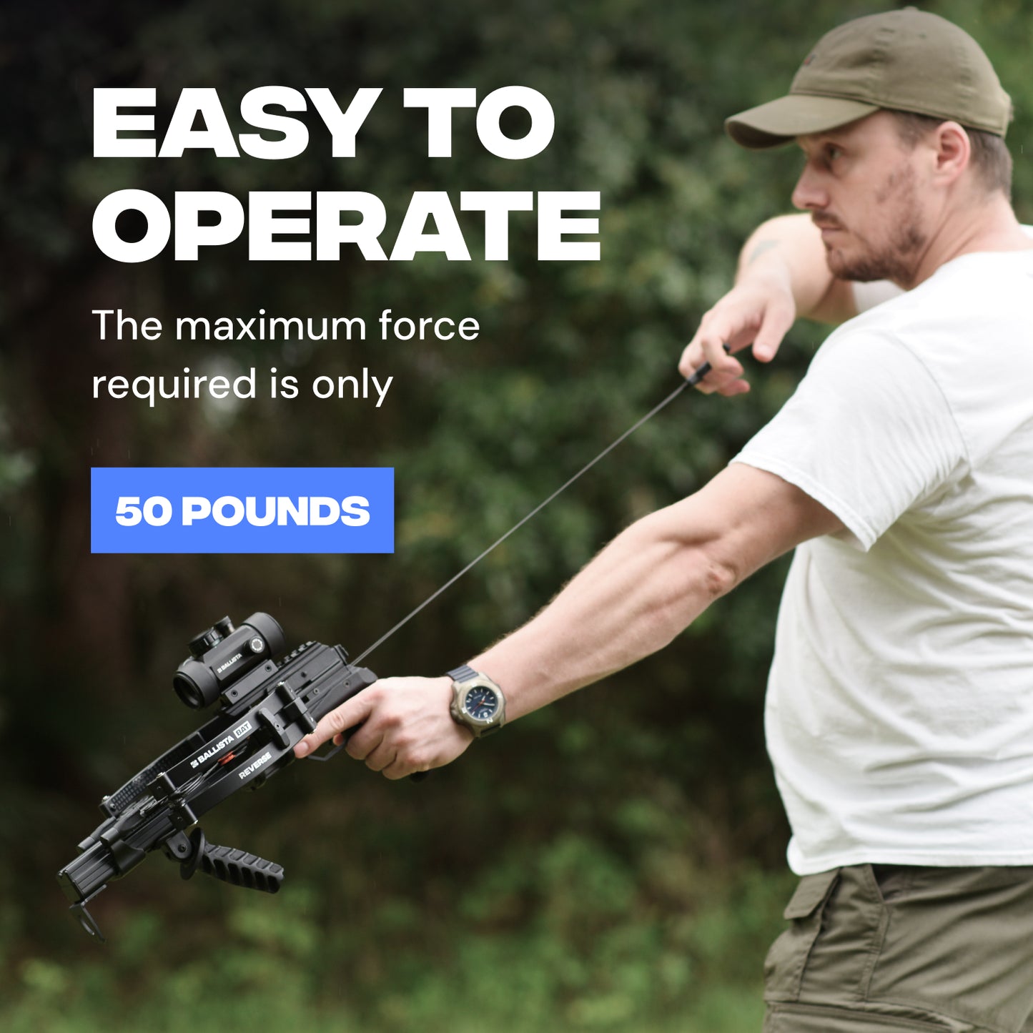 BAT Reverse Crossbow with L-Stock