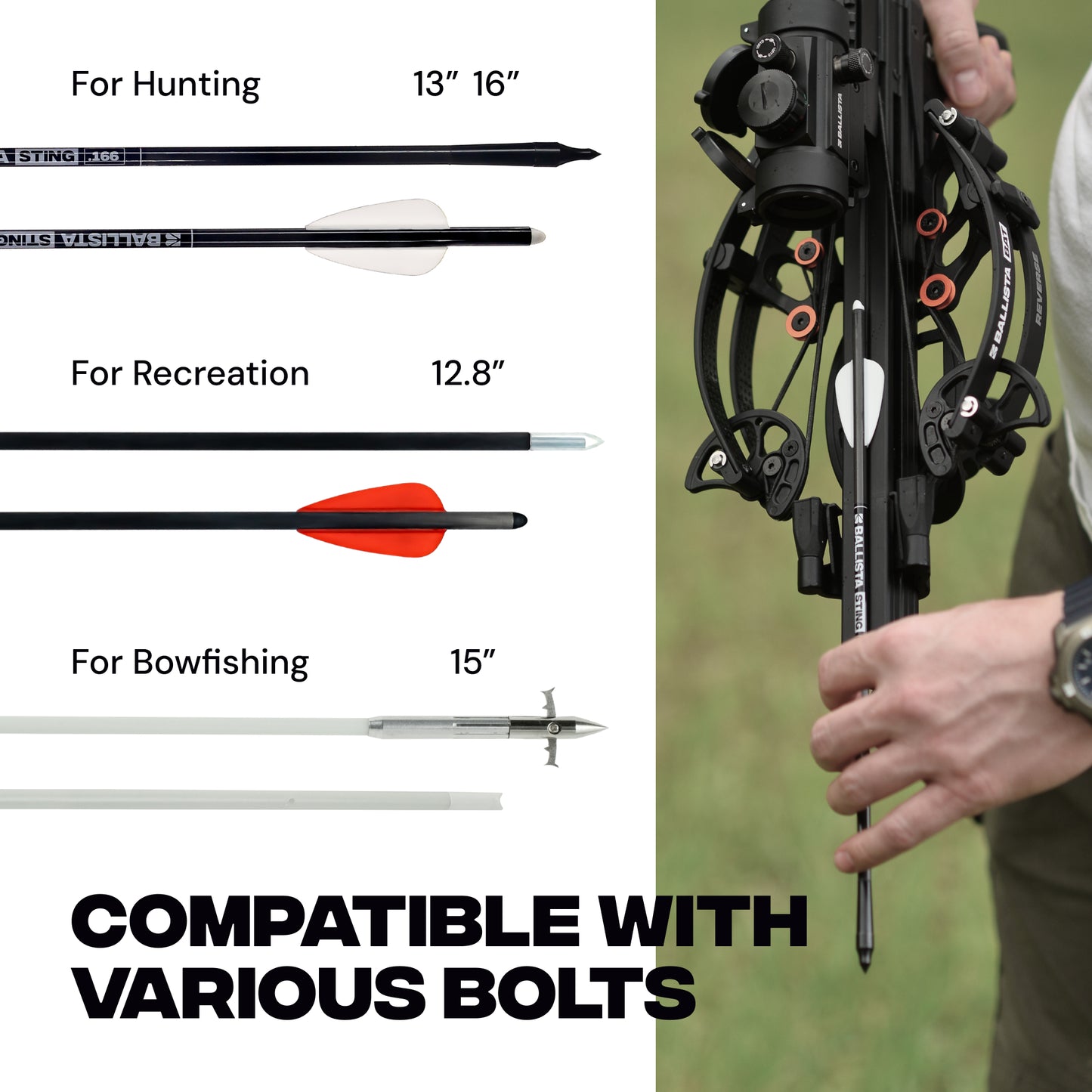 BAT Reverse Crossbow with L-Stock
