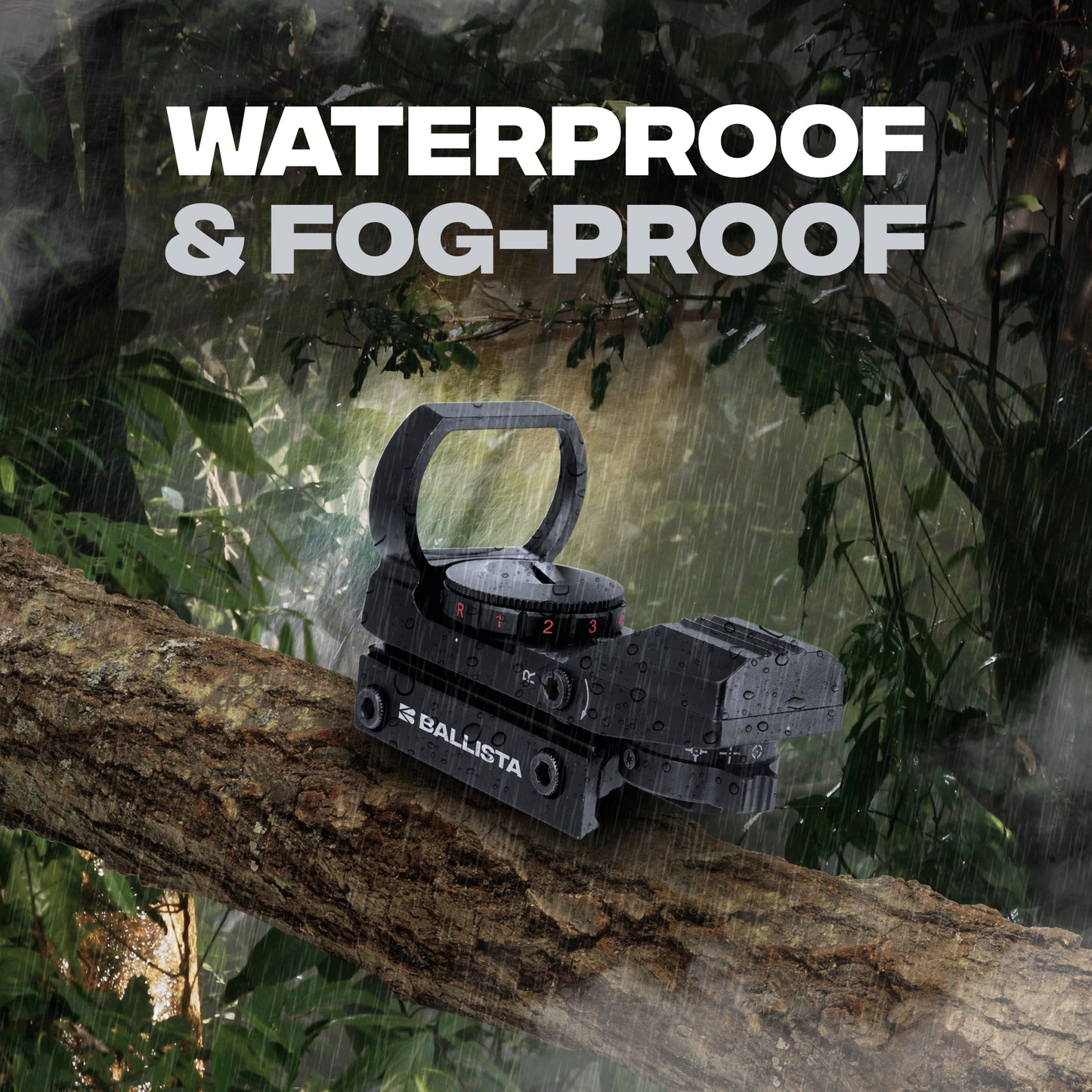 Crossbow Reflex Green Red Dot Sight Optic 1x23x34mm - 22mm Mount