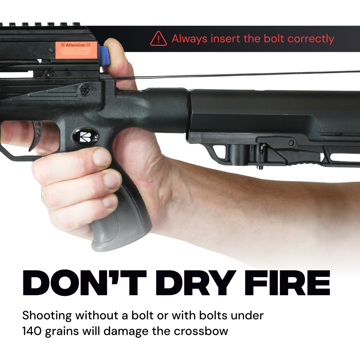 BAT Reverse Crossbow with L-Stock