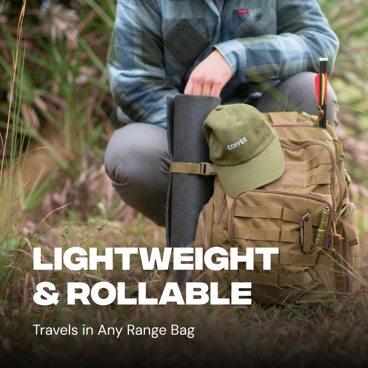 Reusable Self-Healing Rubber Archery Target – 13.8" x 23.6"