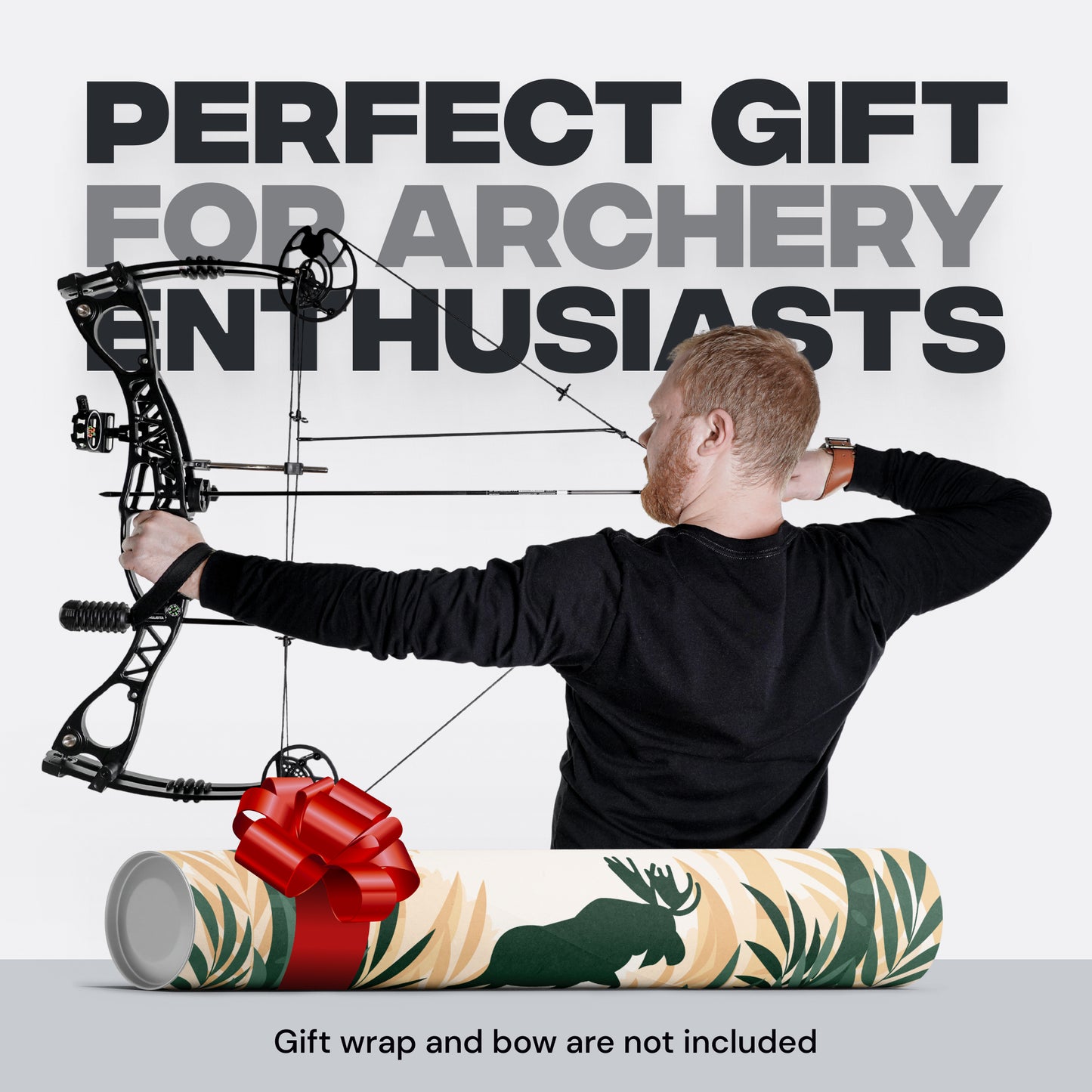 Compound Bow Modern Guide Poster - 36”×24”