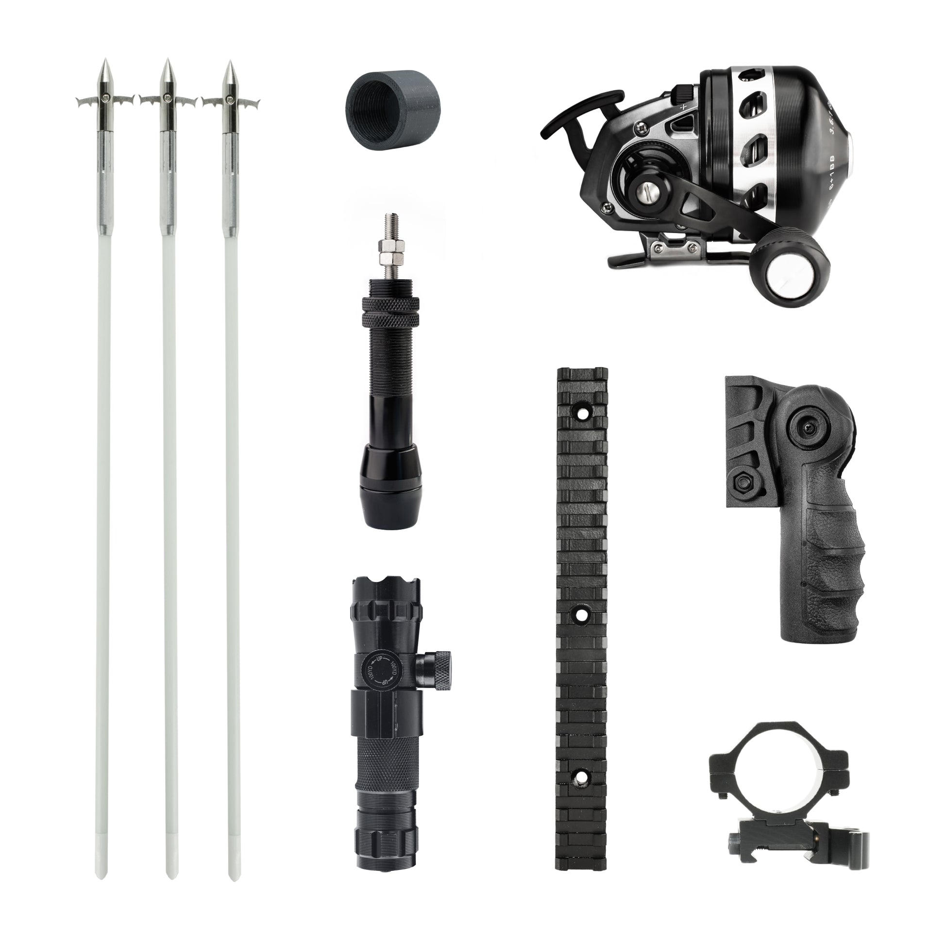 bow fishing reel kit SPG Bowfishing Reel, Archery Bottle Reels Kits with 40M Fishing Rope, Smooth Bowfishing for Right Hand Compound and Recurve Bows Tool Accessories : Sports & Outdoors Just mount everything to your bow and hit the water AMS Retriever Sport Bowfishing Reel