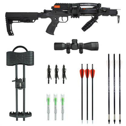 BAT Reverse L-Stock Hunting Crossbow Bundle