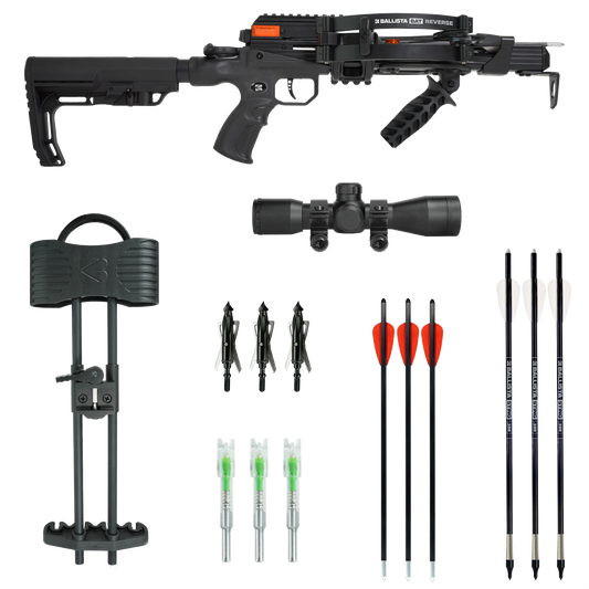 BAT Reverse L-Stock Hunting Crossbow Bundle