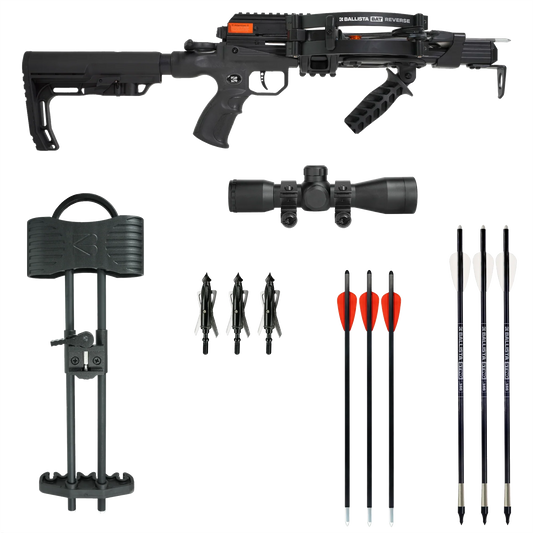 BAT Reverse L-Stock Hunting Crossbow Bundle
