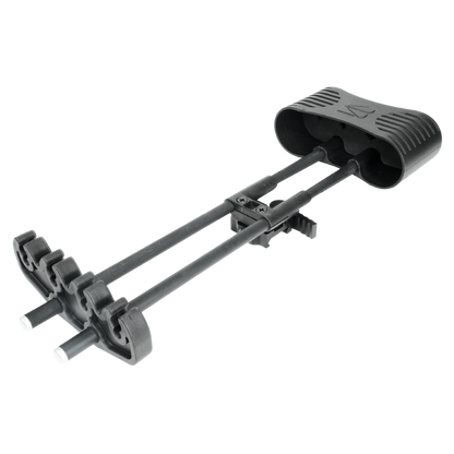 Crossbow Quiver – Fits 4 Arrows (5.5 mm-8.8mm) – Quick-Detach 20mm Picatinny Mount