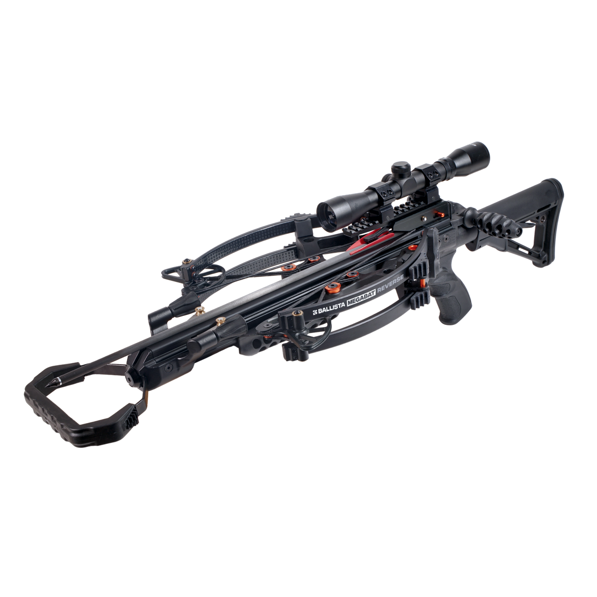 MegaBat Reverse Crossbow for Hunting & Fishing - 390 FPS, 360 lbs Draw ...