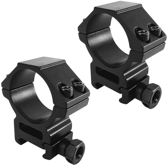 Mighty Tactical Low Mount Scope Ring 30 mm fits 20mm Picatinny Rail (2 pc)