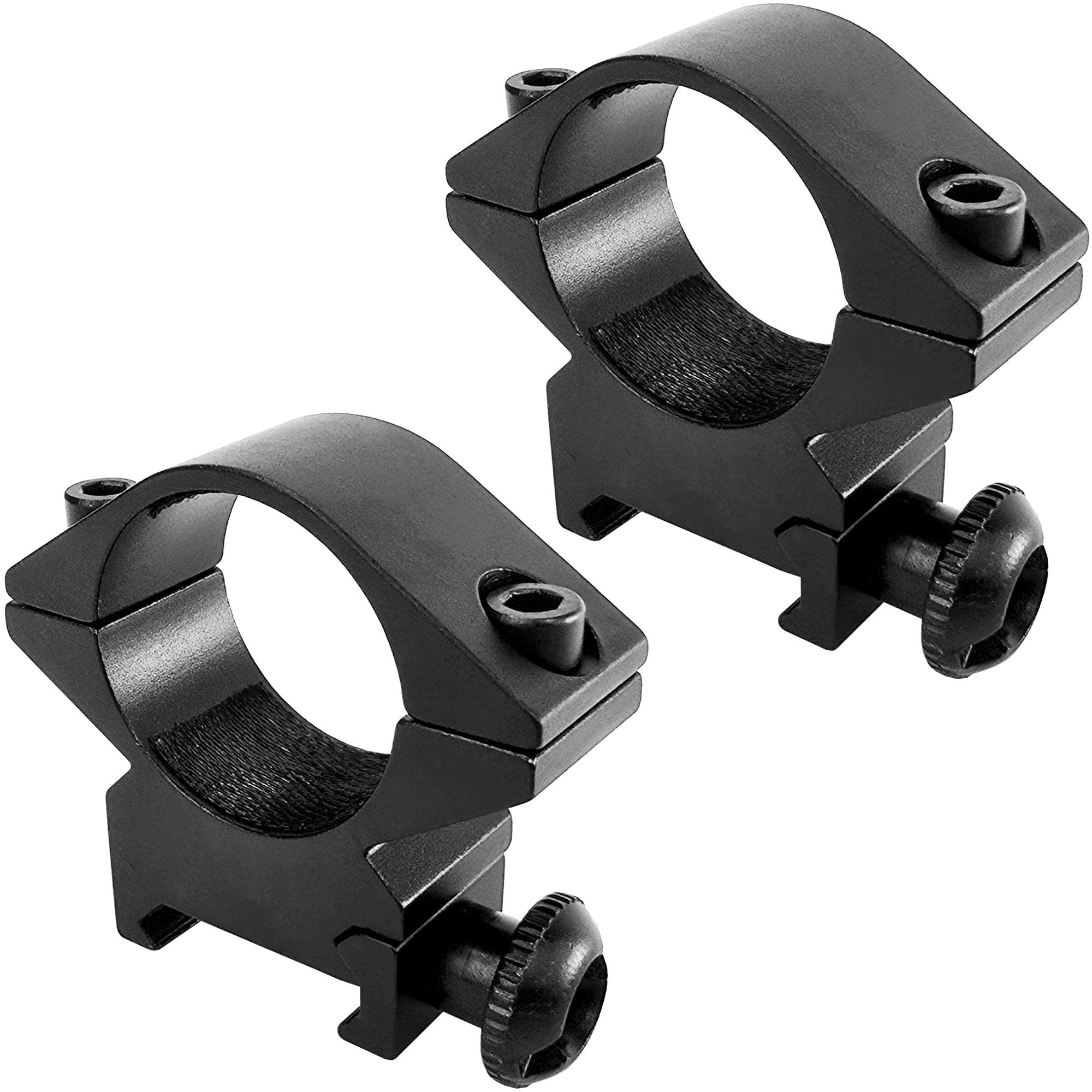 25mm Scope Rings 2-Pack Fits 20mm Picatinny Rail