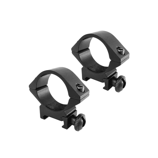 Mighty Tactical Low Mount Scope Ring 30 mm fits 20mm Picatinny Rail (2 pc)