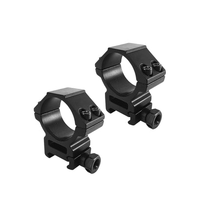 Mighty Tactical Low Mount Scope Ring 30 mm fits 20mm Picatinny Rail (2 pc)