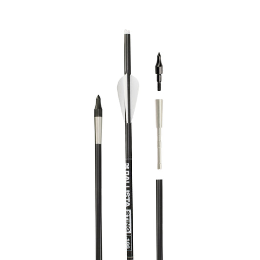 16" Micro-Diameter Sting Helical 3-Vanes Carbon Bolts – Built for Hawkwing