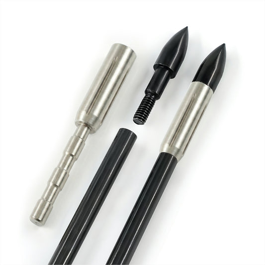 4.2mm Arrow Penetrator Insert 150gr Stainless Steel Adapter - 12pcs