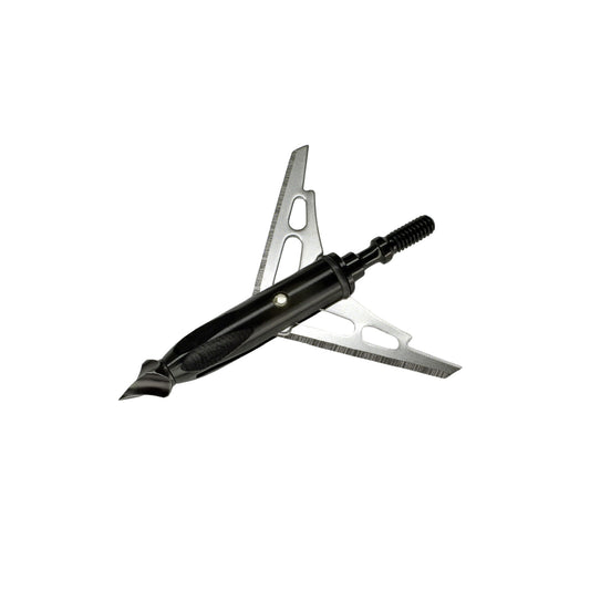 Mechanical Broadheads – 100 Grain, 2-Blade Expandable – 3 Pack
