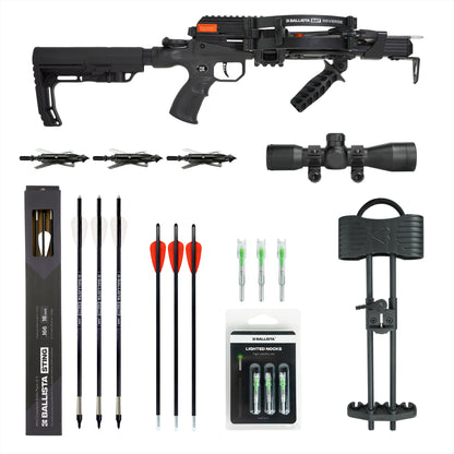 BAT Reverse L-Stock Hunting Crossbow Bundle