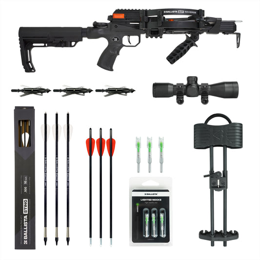 BAT Reverse L-Stock Hunting Crossbow Bundle