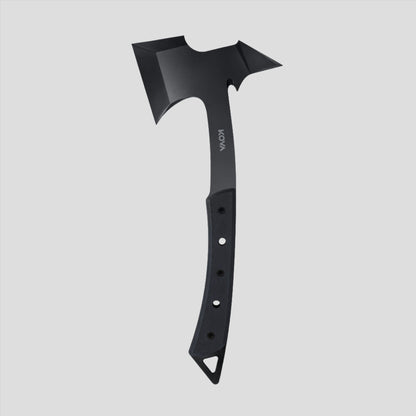 Black Thorn Hatchet - Stainless Steel, 14" Overall Length, 6.8" Blade, G10 Handle