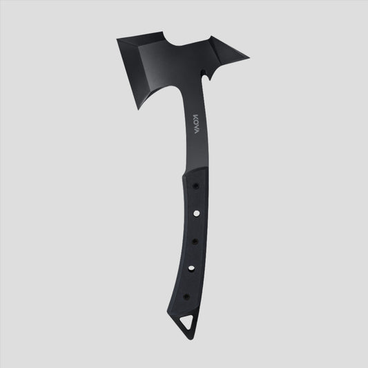 Black Thorn Hatchet - Stainless Steel, 14" Overall Length, 6.8" Blade, G10 Handle