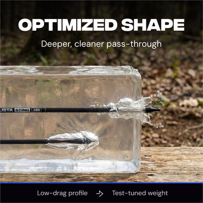 4.2mm Arrow Penetrator Insert 150gr Stainless Steel Adapter - 12pcs