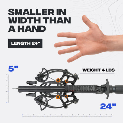 BAT Reverse Crossbow with T-Stock