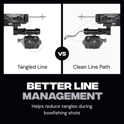 Bowfishing Line Guide, 314 Stainless Steel Crossbow Attachment