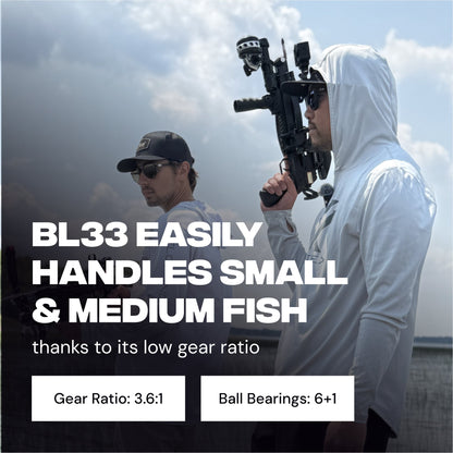 Advanced Bowfishing Kit for BAT: BL33 Spincast Reel, Bowfishing Arrows, Green Laser Sight & More
