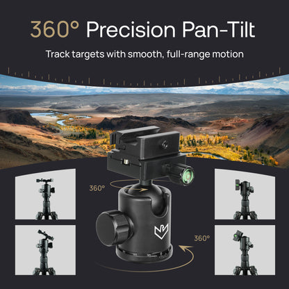 Mighty Tactical Tripod 303 with Picatinny Adapter w/ Carry Bag