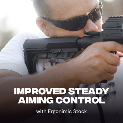 Pistolet arbalète à poulies BAT avec crosse L – 300 FPS & 130 lbs – Reconditionné