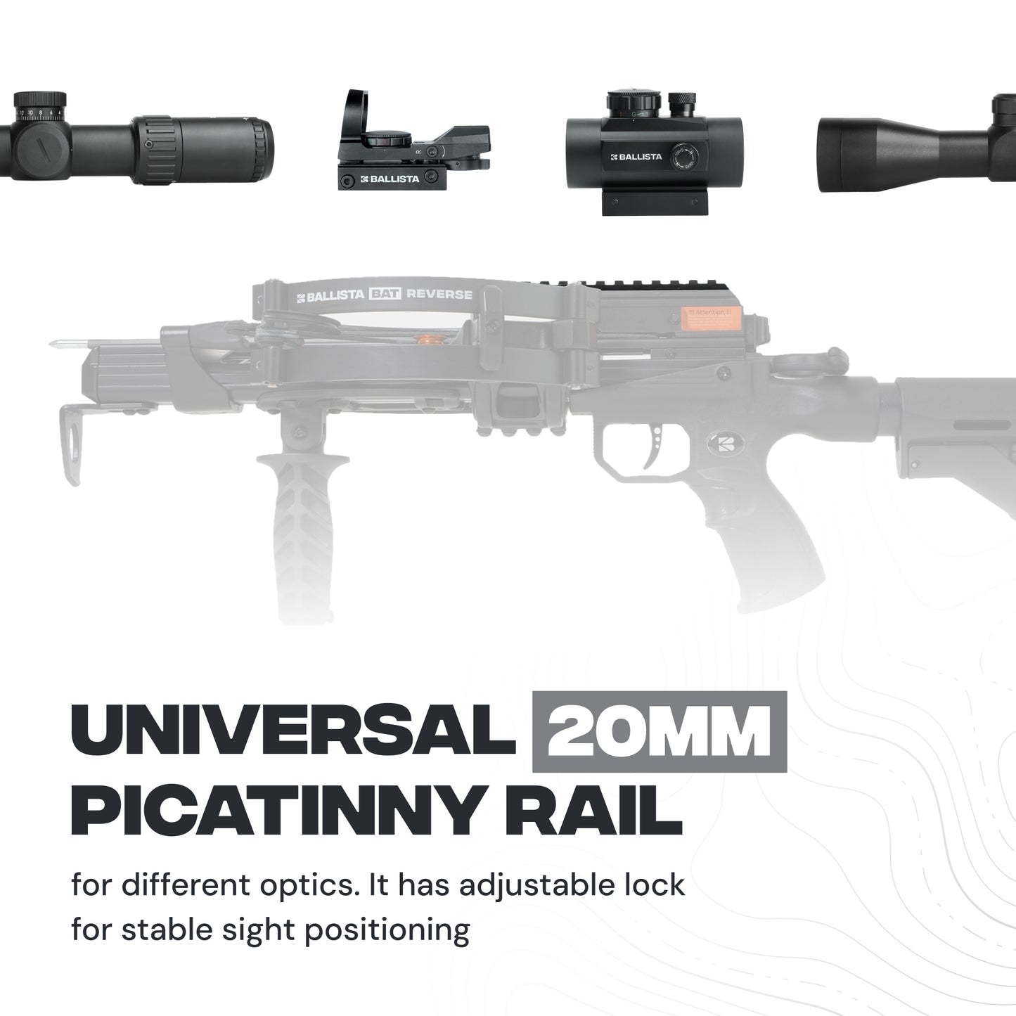 BAT Reverse Crossbow with T-Stock