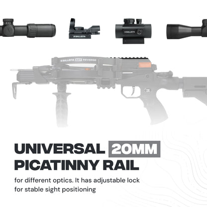 BAT Reverse Crossbow with T-Stock