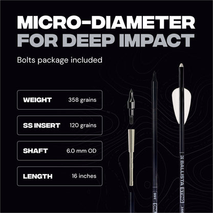 BAT Reverse T-Stock Hunting Crossbow Bundle | DEALER SPECIAL